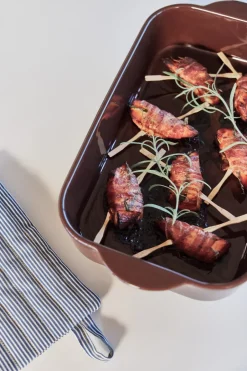 OYOY Manoplas De Horno Y Agarradores|Manoplas De Horno Y Agarradores<2 Agarradores de cocina Striped denim, Blue Azul