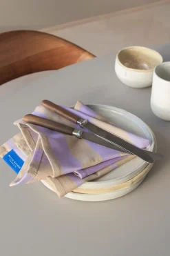 Mette Ditmer 2 Bayetas de cocina Stripes 33x33 cm, Sand Beige Online