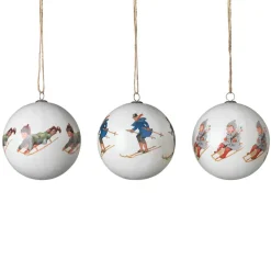 Design House Stockholm 3 Bolas Navidad Elsa Beskow, Set nr 7 MultiBlanco Outlet