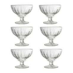 La Rochère 6 Boles con pie Elise 40 cl, Transparente Hot