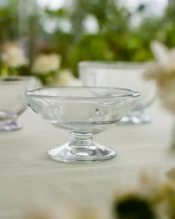 La Rochère Boles Para Postre<6 Boles de cristal con pie Abeille 20 cl, Transparente