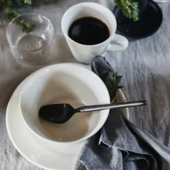 Scandi Living 4 Boles para desayuno Kalk 60 cl, Blanco Discount