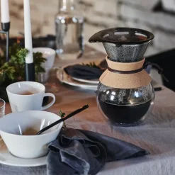 Scandi Living 4 Boles para desayuno Kalk 60 cl, Blanco Discount