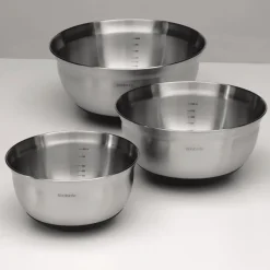 Brabantia 3 Boles para mezclar , set de 3 Plateado Outlet