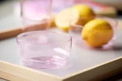 Lyngby Glas Boles Para Postre|Boles Para Desayuno<4 Boles Torino 50 cl, Pink Rosa