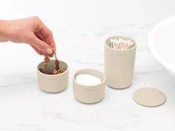 Brabantia Botes Y Tarros<3 Botes de almacenaje ReNew, Soft Beige