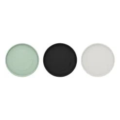 Brabantia 3 botes de cristal , negro-gris-verde Multi Online