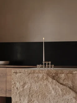 STOFF 3 Candelabros Nagel, cromo Plateado Clearance