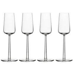 Iittala 4 Copas de cava Essence, set de 4, 21 cl Transparente