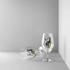 Kosta Boda 2 Copas de cerveza All about you 40 cl, Want him (verde), set de 2 VerdeTransparente Sale