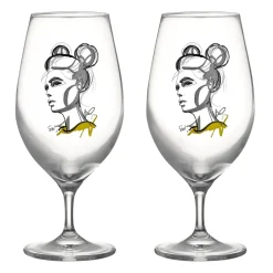 Kosta Boda Vasos Y Copas De Cerveza<2 Copas de cerveza All about you 40 cl, Cheers to you Transparente