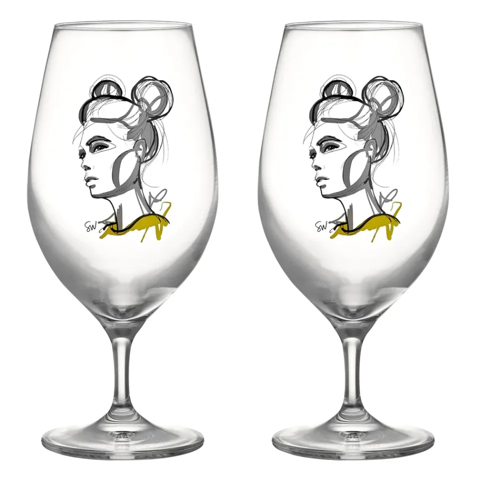 Kosta Boda Vasos Y Copas De Cerveza<2 Copas de cerveza All about you 40 cl, Cheers to you Transparente