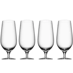 Orrefors 4 Copas de cerveza Beer Lager, 60 cl Transparente Clearance