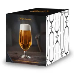 Orrefors 4 Copas de cerveza Beer Lager, 60 cl Transparente Clearance