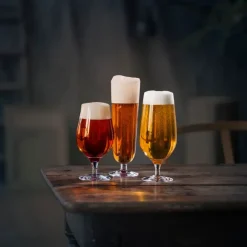 Orrefors Vasos Y Copas De Cerveza<4 Copas de cerveza Beer Taster, set de 4 Transparente