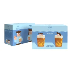 Holmegaard 2 Copas de cerveza Mikkeller pint, 40 cl Transparente New