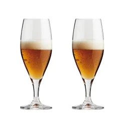 Aida 2 Copas de cerveza Passion connoisseur 40 cl, Clear Transparente Discount