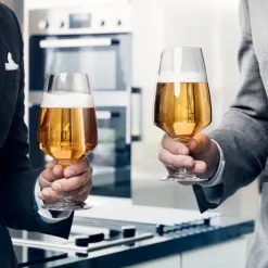 Orrefors Vasos Y Copas De Cerveza<4 copas de cerveza Pulse, set de 4, 55 cl Transparente