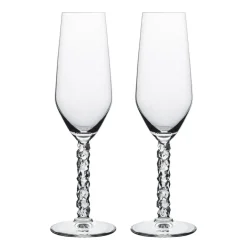 Orrefors 2 Copas de champagne Carat 24 cl, Transparente Hot