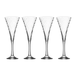 Orrefors 4 Copas de champagne Helena 25 cl, Transparente Discount