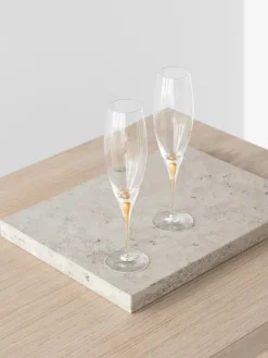 Orrefors 2 Copas de champagne Intermezzo 26 cl, Dorado Color dorado Online