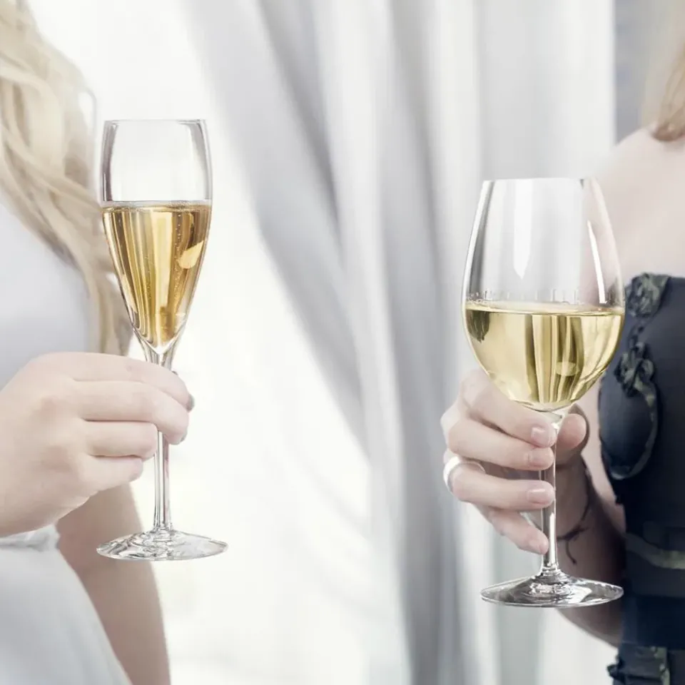 Orrefors 4 copas de champagne More, set de 4 Transparente Best