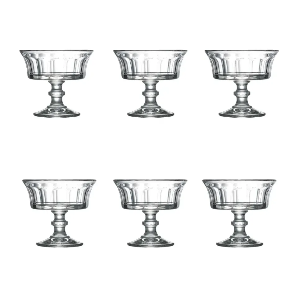 La Rochère 6 copas de champagne Perigord 22 cl, Transparente Discount