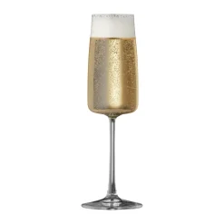 Lyngby Glas 4 Copas de champagne Zero 30 cl, Cristal Transparente Discount