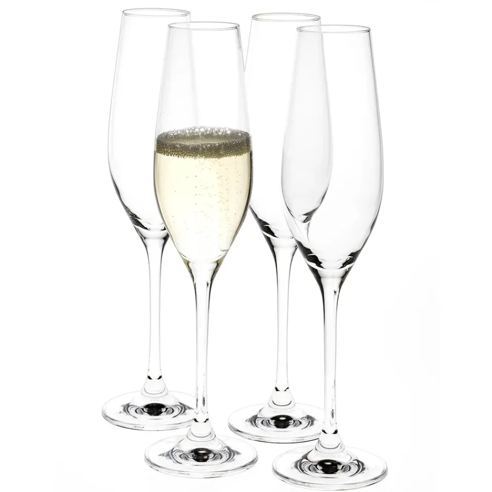 Scandi Living Copas De Champagne Y Cava<4 Copas de champán Karlevi, 21 cl Transparente