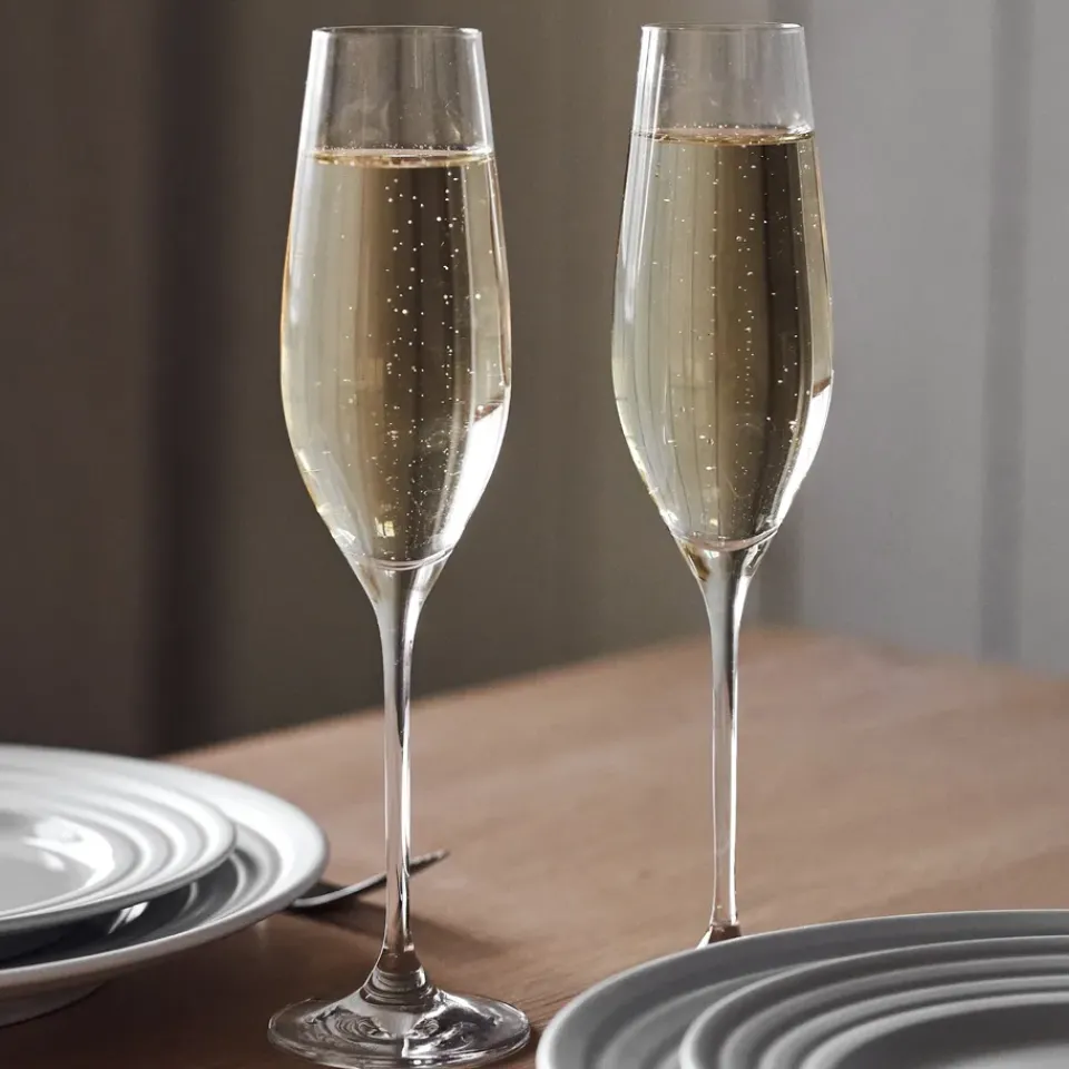 Scandi Living Copas De Champagne Y Cava<4 Copas de champán Karlevi, 21 cl Transparente