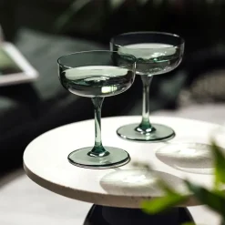 Villeroy & Boch Copas De Champagne Y Cava<2 Copas de champán Like coupe 10 cl, Sage Verde
