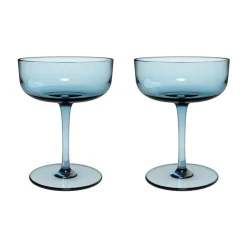 Villeroy & Boch Copas De Champagne Y Cava<2 Copas de champán Like coupe 10 cl, Ice Azul