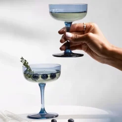 Villeroy & Boch Copas De Champagne Y Cava<2 Copas de champán Like coupe 10 cl, Ice Azul