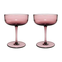 Villeroy & Boch 2 Copas de champán Like coupe 10 cl, Grape Púrpura Hot