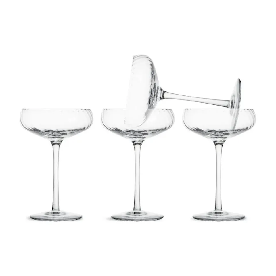 Byon Copas De Champagne Y Cava<4 Copas de champán Opacity 30 cl, Transparente