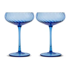 Byon 2 Copas de champán Opacity 30 cl, Azul Discount