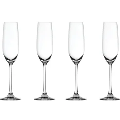 Spiegelau 4 Copas de champán Salute 21cl, Transparente Sale