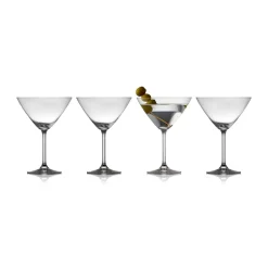 Lyngby Glas Copas De Cóctel|Copas Y Vasos Para Bebidas<4 Copas de martini Juvel 28 cl, Cristal Transparente