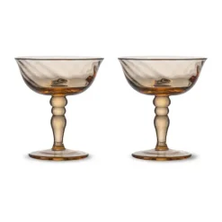Byon Copas De Champagne Y Cava<2 Copas de prosecco Opacity 15 cl, Melocotón Naranja