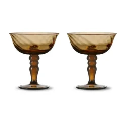 Byon Copas De Champagne Y Cava<2 Copas de prosecco Opacity 15 cl, Marrón