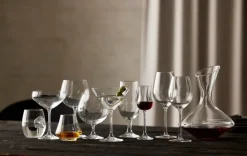 Lyngby Glas 6 Copas de vino de Oporto Juvel 9 cl, Cristal Transparente New