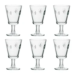 La Rochère 6 Copas de vino Fleur de Lys 24 cl, Transparente Best