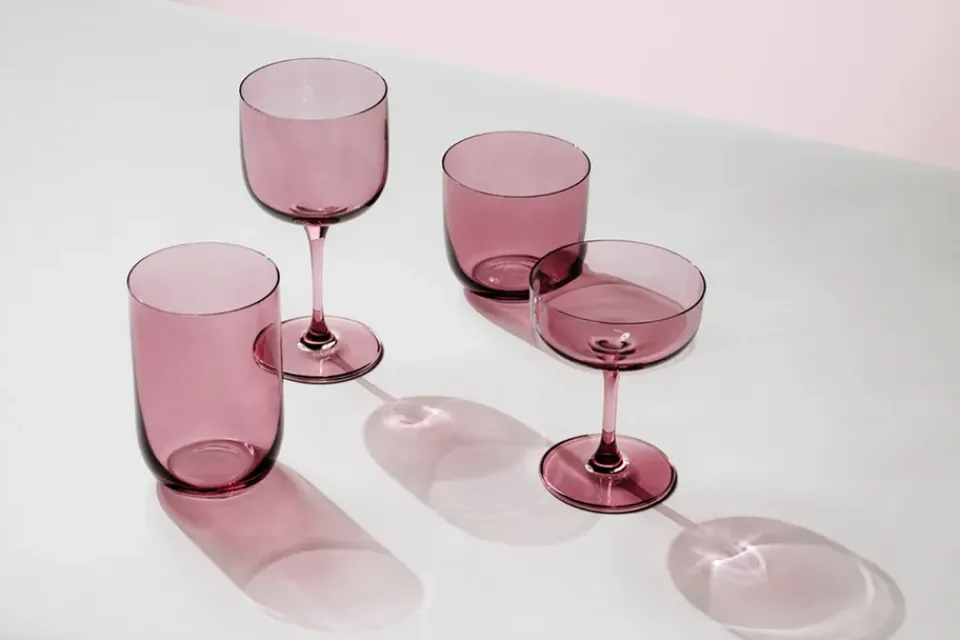 Villeroy & Boch Copas De Vino<2 Copas de vino Like 27 cl, Grape Púrpura