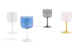 HAY Copas De Vino<2 Copas de vino Tint 25 cl, azul-transparente TransparenteAzul