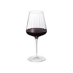 Georg Jensen Copas De Vino<6 Copas de vino tinto Bernadotte, Cristalino Transparente