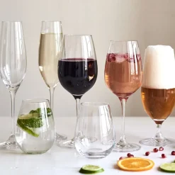 Scandi Living Copas De Vino<4 Copas de vino tinto Karlevi, 45 cl Transparente