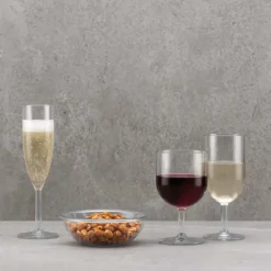 Bodum Vasos De Plástico<6 Copas de vino tinto Oktett, 25 cl Transparente