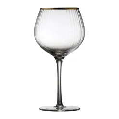 Lyngby Glas Copas Y Vasos Para Bebidas|Copas De Cóctel<4 Copas gin tonic Palermo Gold 65 cl, Transparente-oro TransparenteColor dorado