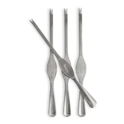 Sagaform Cubiertos De Servir<4 Cubiertos de marisco Sivan, Silver Plateado