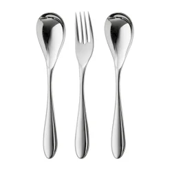 Robert Welch Cubiertos De Servir<3 Cubiertos de servir Bourton Bright, acero inoxidable Plateado